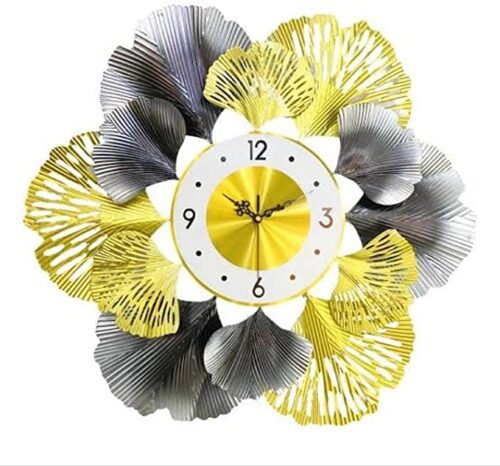 Floral Designer Wall Clock