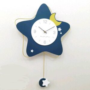 Moon Star Pendulum Clock