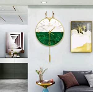Decorative Wall Clocks - Silent Round Acrylic Hanging Clock