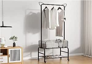 Cloth Rack - Moveable 2 Tier
