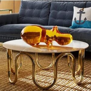 Golden Stand Coffee Table