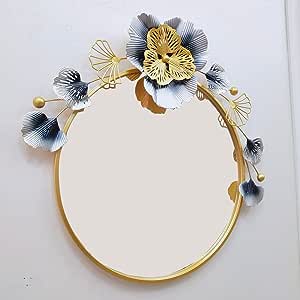 Floral Design Wall Mirror