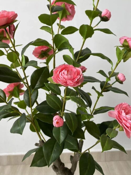 Pink Rose Flower Pot