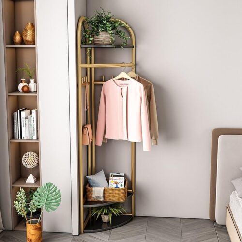 Corner Clothes Rack Iron Hanger