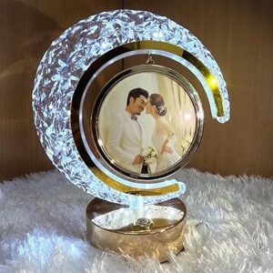 Crystal Gold Moon Picture Frames